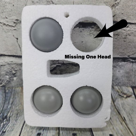 HoMedics Blue Handheld Percussion Massager Vibrating Wand PA-MWMT Works TESTED - Picture 3 of 8